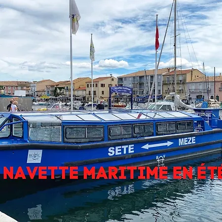Appartement Climatisé à 200m De La Mèze