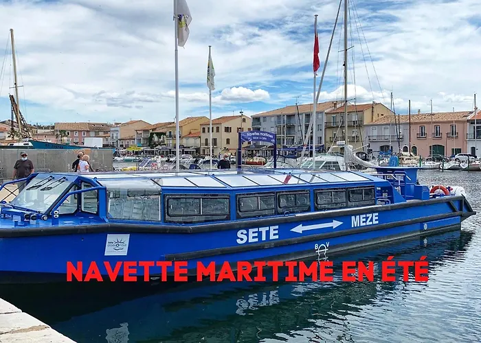 Apartmán Nid Douillet Climatise A 200m De La Mèze