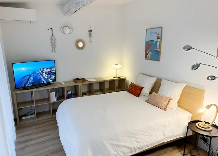 Apartmán Nid Douillet Climatise A 200m De La Mèze