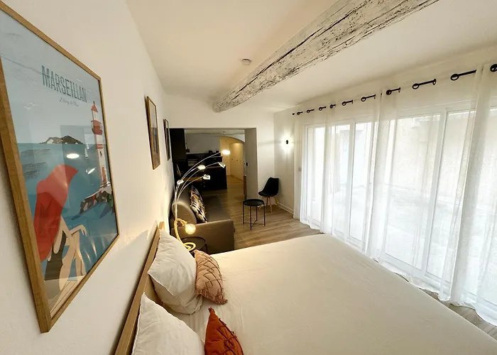 Nid Douillet Climatise A 200m De La Apartmán Mèze